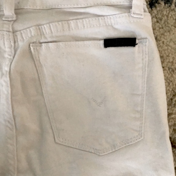 Hudson Kids , White Abyss Ankle Crop Skinny , Distressed Jeans  Kids size 14 - Picture 7 of 12